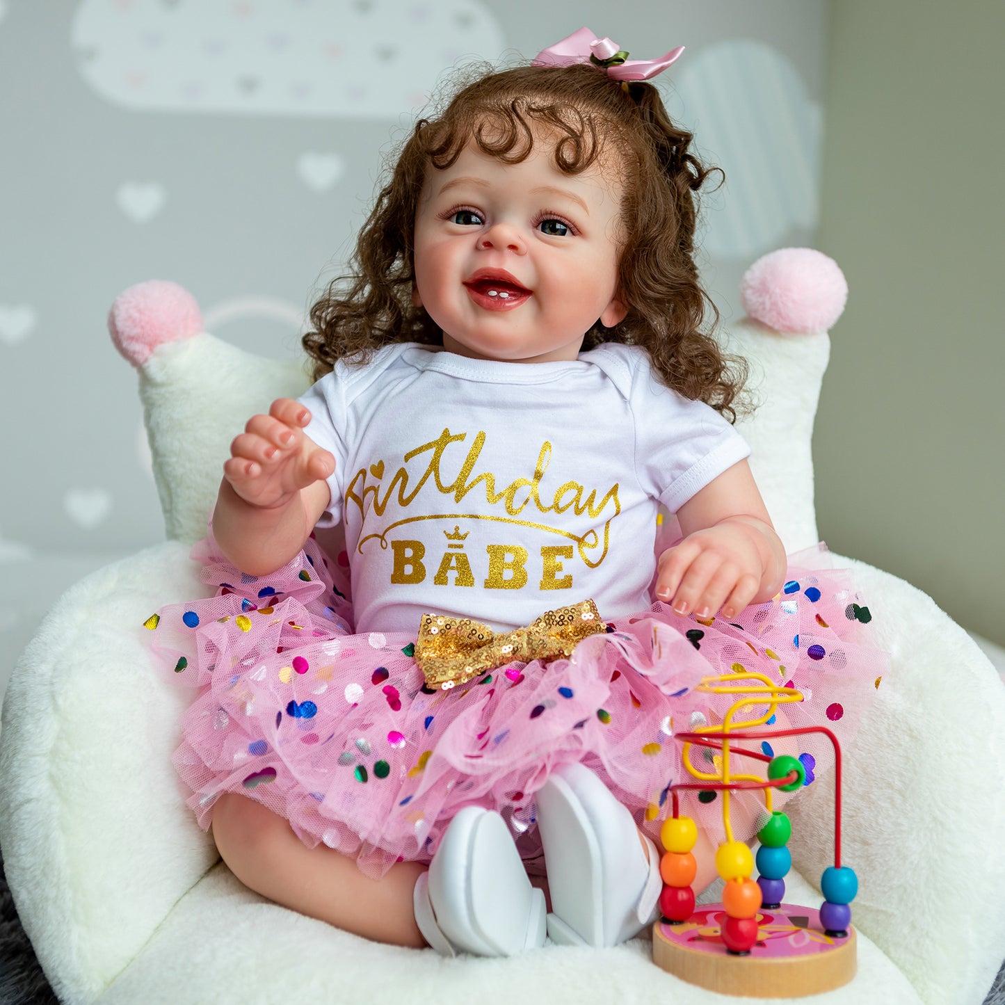 Cute Soft Baby Princess Doll | Adorable Silicone Doll for Little Ones