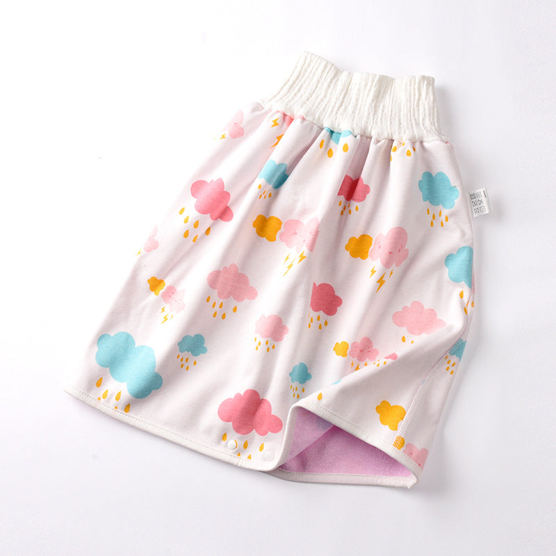 Eco-Friendly Cotton & Bamboo Baby Diaper Skirt | Soft, Absorbent, and Comfortable