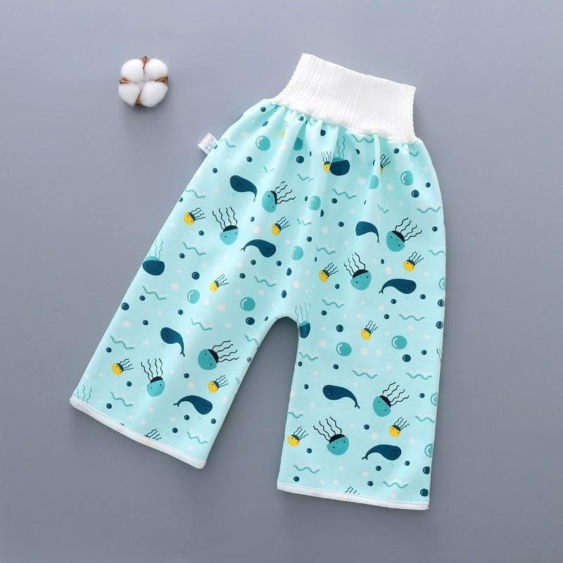 Eco-Friendly Cotton & Bamboo Baby Diaper Skirt | Soft, Absorbent, and Comfortable