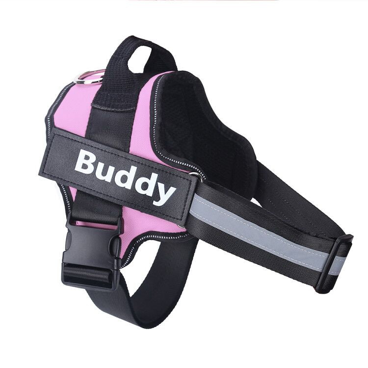 Personalised No-Pull Dog Harness – Reflective, Adjustable & Breathable Vest for Small to Large Dogs