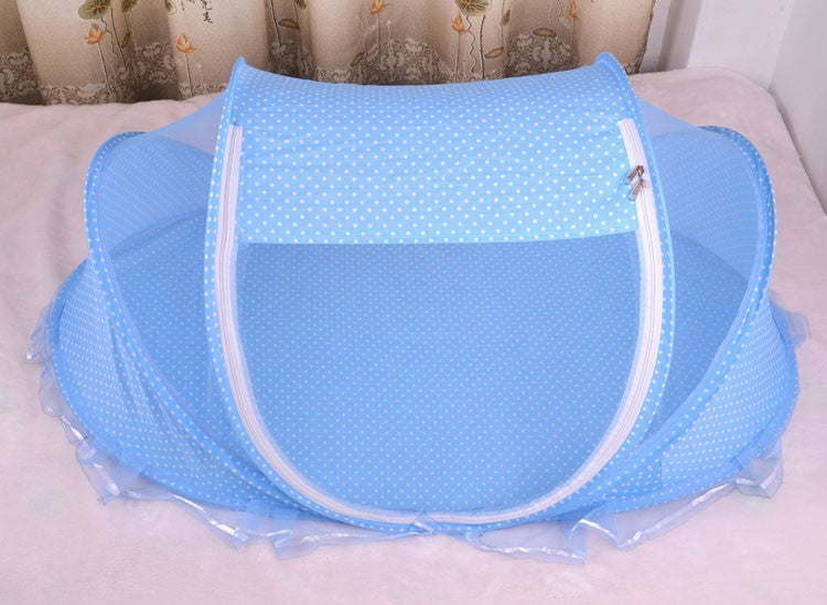 Foldable Baby Bed Net with Pillow - Everything Amazing