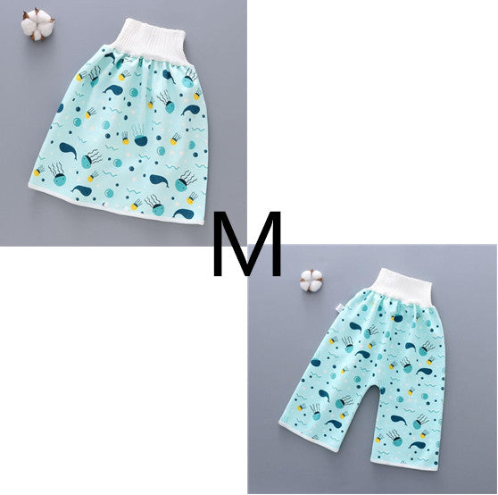 Eco-Friendly Cotton & Bamboo Baby Diaper Skirt | Soft, Absorbent, and Comfortable