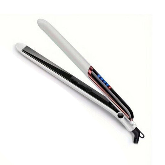 Professional Ceramic Hair Straightener & Curler – 2-in-1 Salon Styling Tool