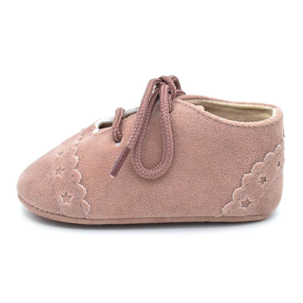 Spring & Autumn Lace Baby Shoes – Soft-Sole Toddler Shoes for 0-18 Months | Comfortable & Stylish Baby Footwear