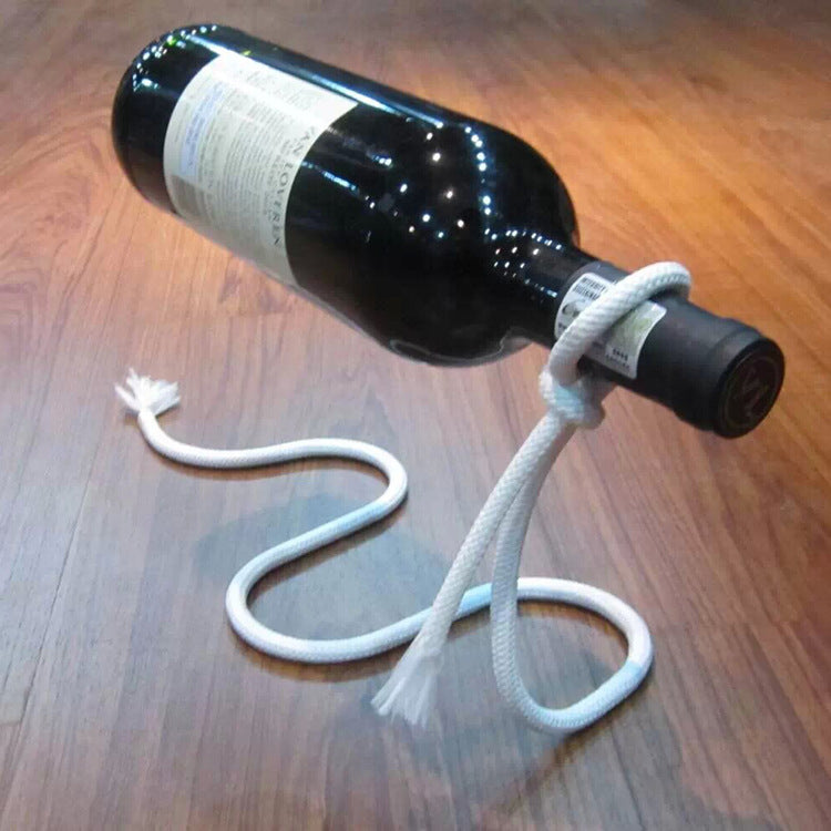 Floating Wine Holder | Artistic Wine Rack for Home Decoration