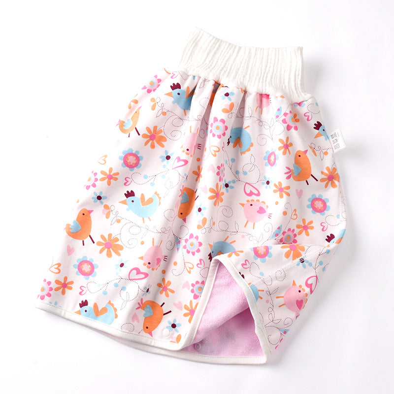 Eco-Friendly Cotton & Bamboo Baby Diaper Skirt | Soft, Absorbent, and Comfortable