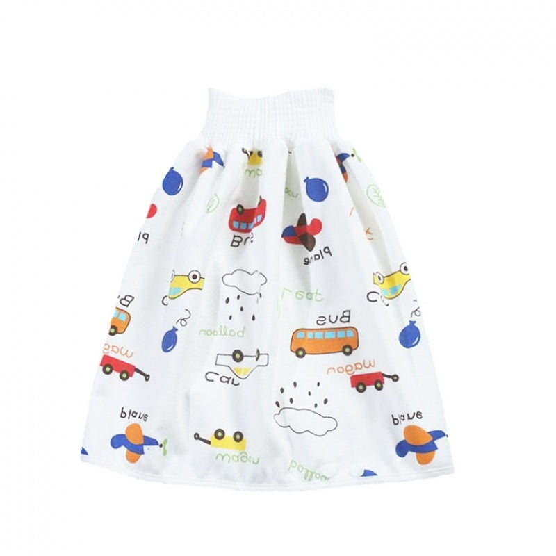 Eco-Friendly Cotton & Bamboo Baby Diaper Skirt | Soft, Absorbent, and Comfortable