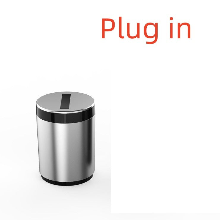 Smart Induction Car Ashtray – Infrared Automatic Lid, Rechargeable & Plug-In Options