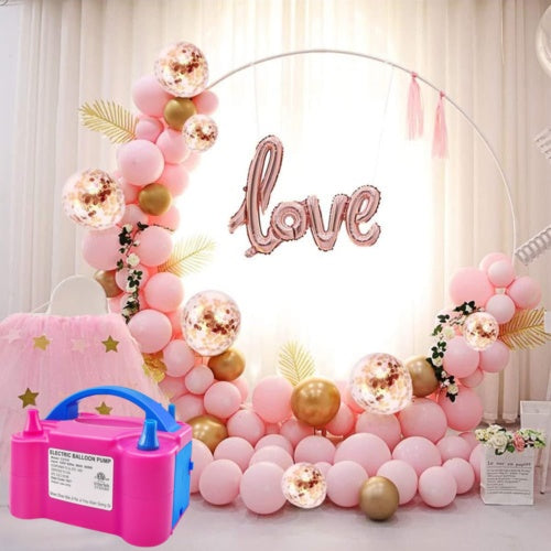 13000Pa Electric Balloon Inflator with Dual Nozzle – Fast Party Air Pump for Balloons, Weddings & Xmas UK