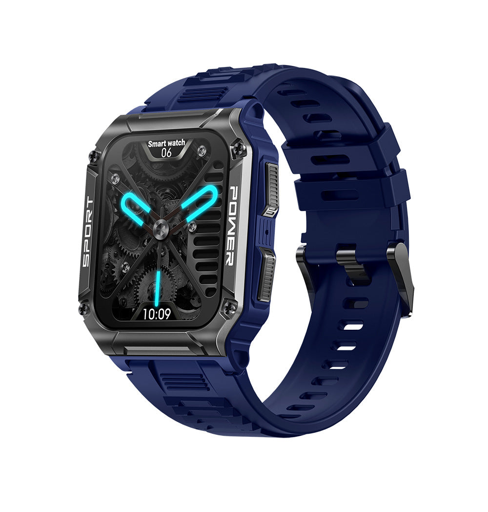 Smartwatch with 1.95” Screen, Bluetooth Calling, and Compass – IP68 Waterproof