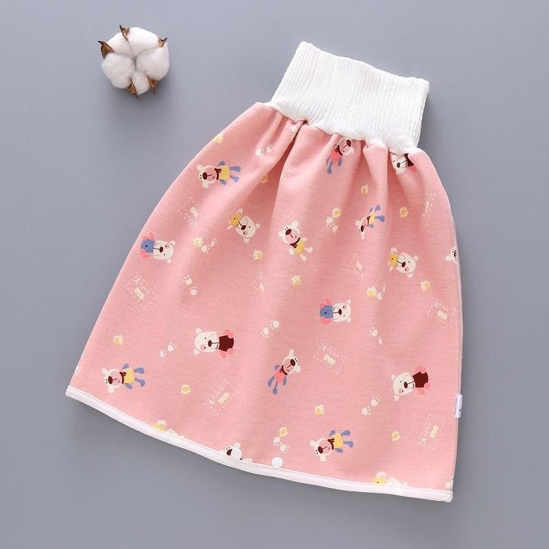 Eco-Friendly Cotton & Bamboo Baby Diaper Skirt | Soft, Absorbent, and Comfortable