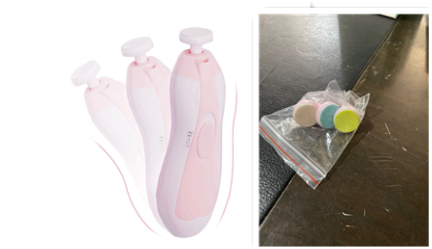 Anti-scratch Multifunctional Baby Electric Nail Polisher - Everything Amazing