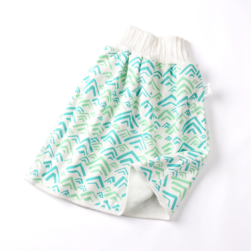 Eco-Friendly Cotton & Bamboo Baby Diaper Skirt | Soft, Absorbent, and Comfortable