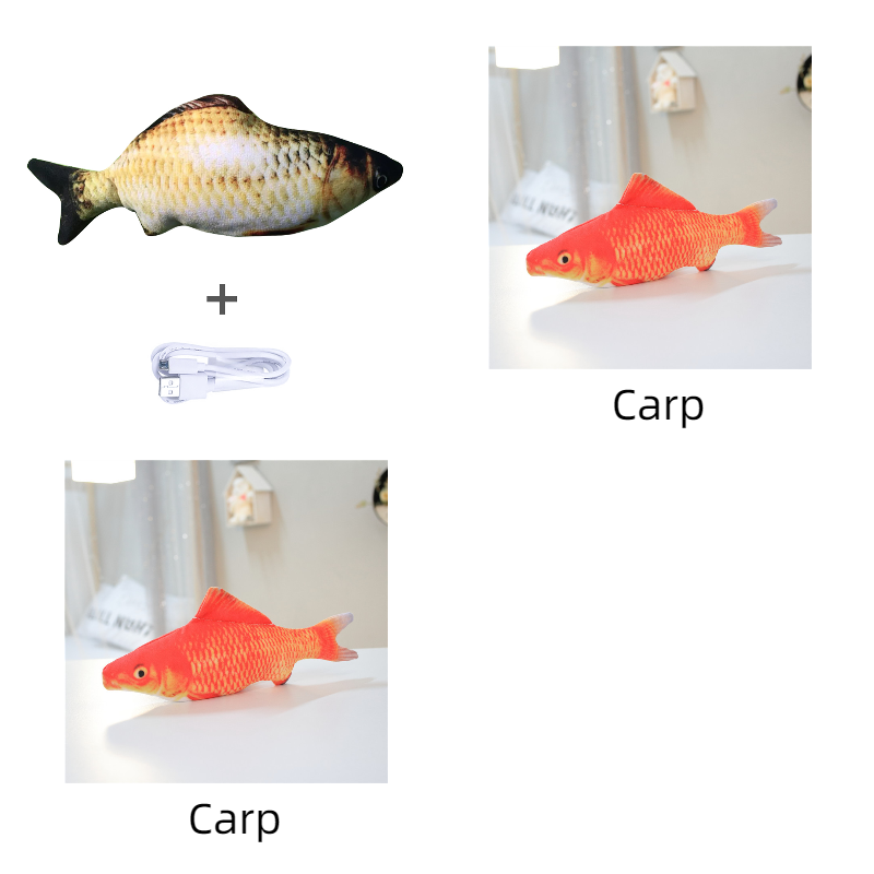 "Mesmerizing Electric Fish Toy - Click to Shop"