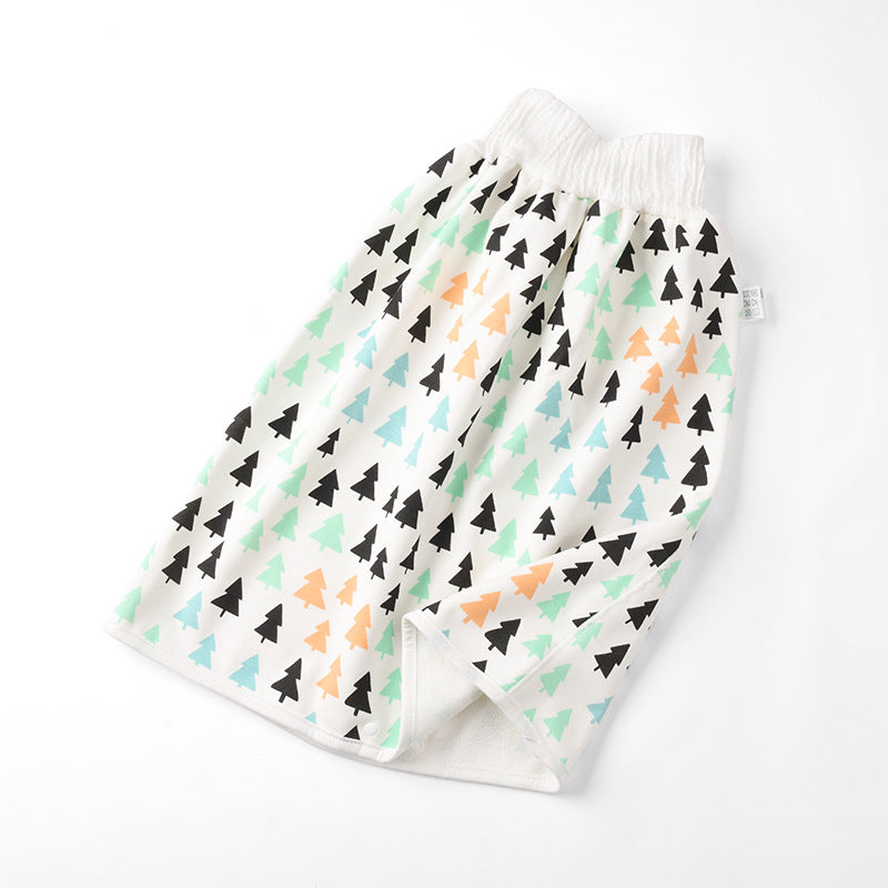 Eco-Friendly Cotton & Bamboo Baby Diaper Skirt | Soft, Absorbent, and Comfortable