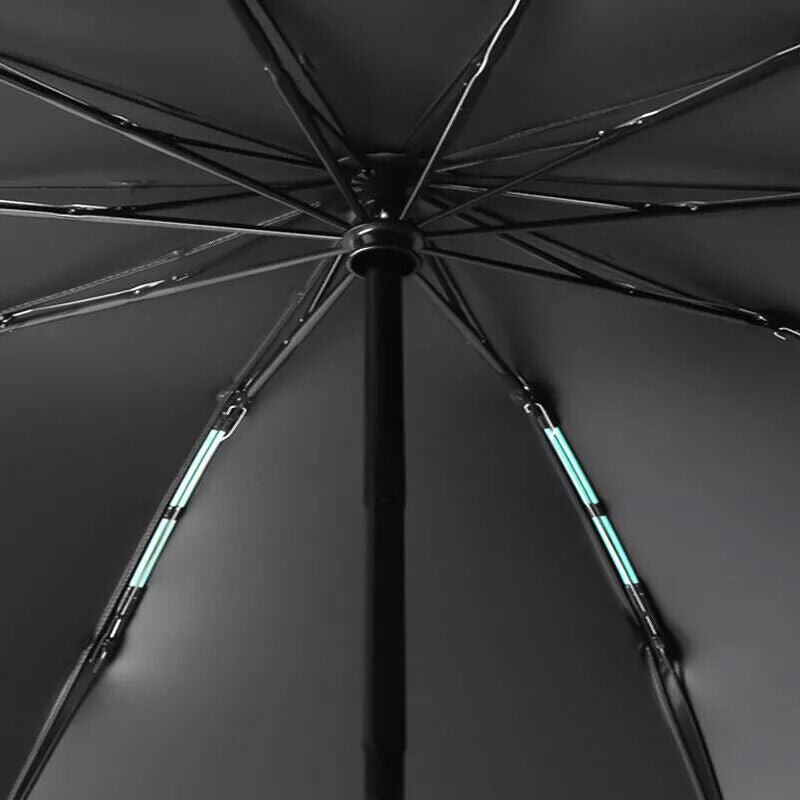 Portable Windproof Umbrella – Strong 20-Rib Frame, Automatic Open & Close, Compact Folding Design for Men & Women