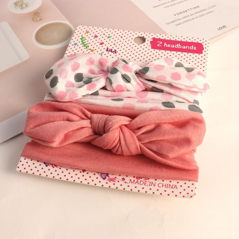 Soft Nylon Elastic Baby Headband Set: Stylish Bows for Newborn Girls - Everything Amazing