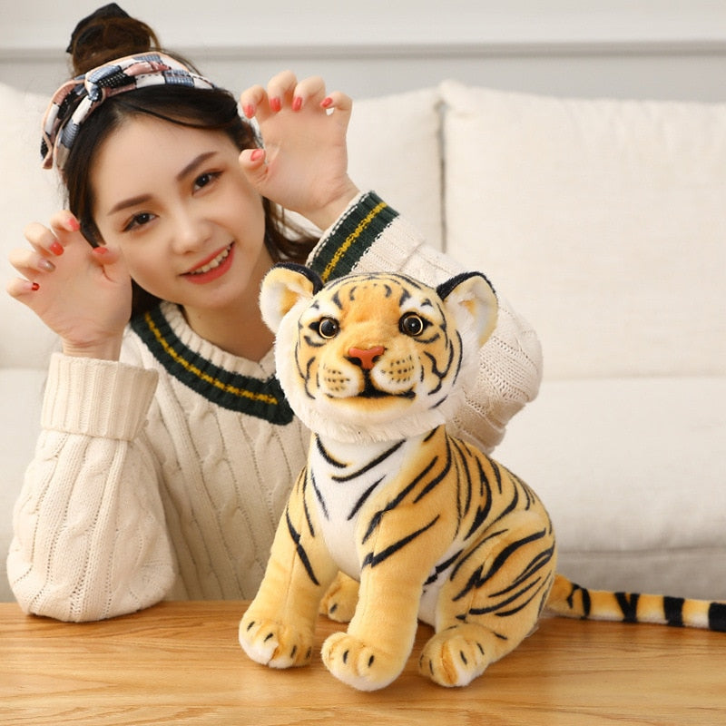 "Cute Tiger Plush Toy - Click to Explore"