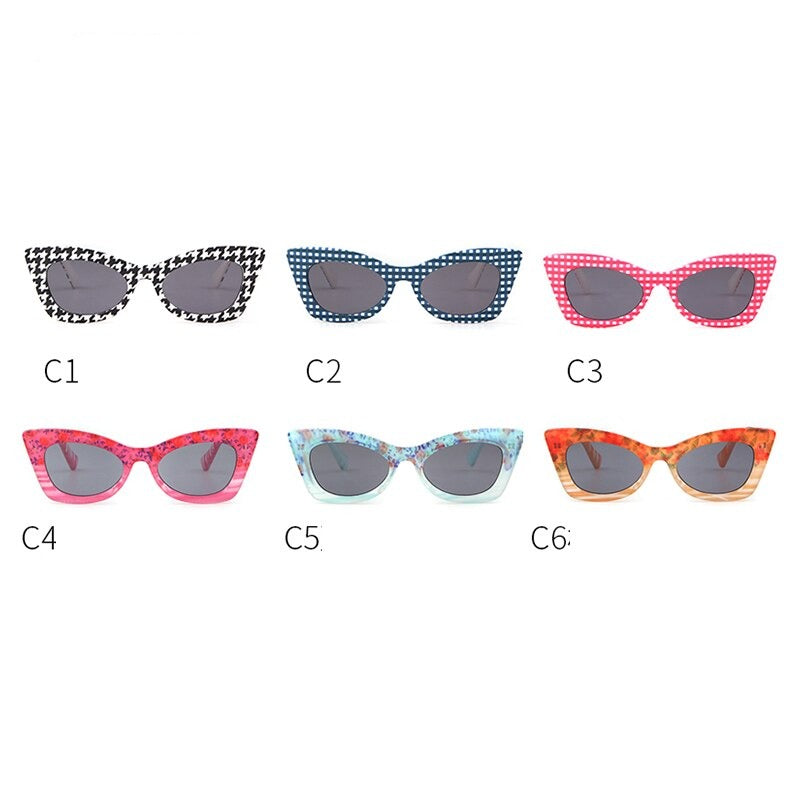 Cat Eye Sunglasses set