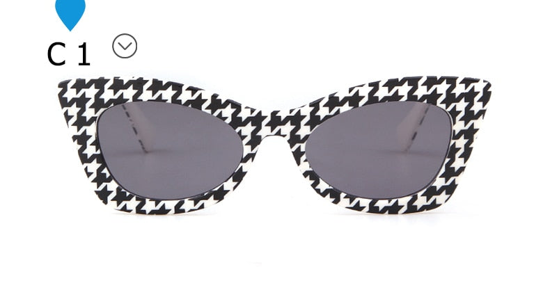 Black Cat Eye Sunglasses