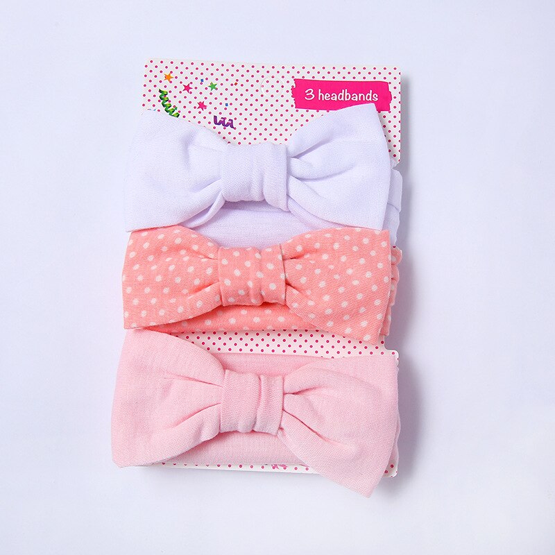 Soft Nylon Elastic Baby Headband Set: Stylish Bows for Newborn Girls - Everything Amazing