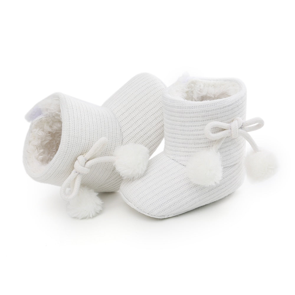 Cute patterned baby boots