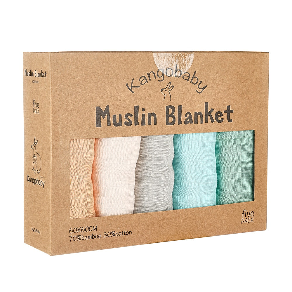 "Essential Muslin Blanket Bundle - Shop Now!"