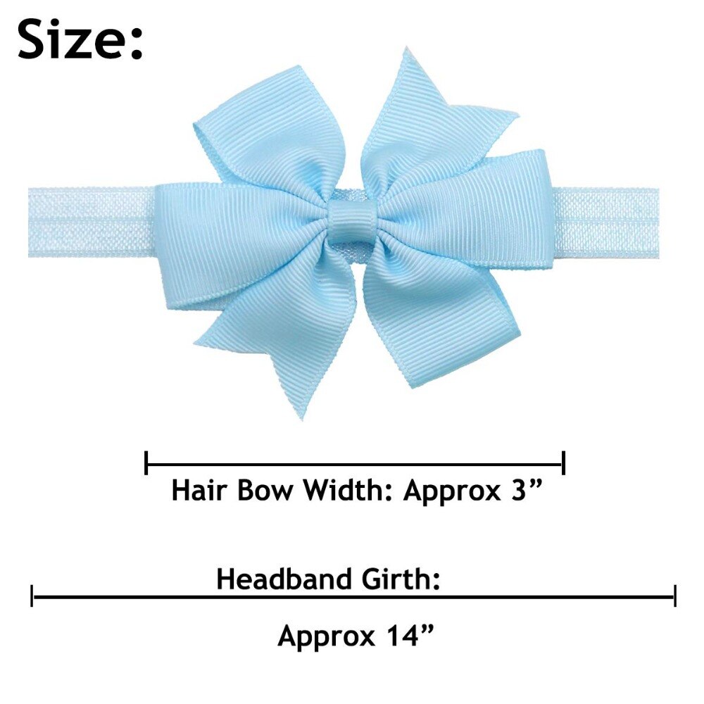  Blue Baby Girl Headbands