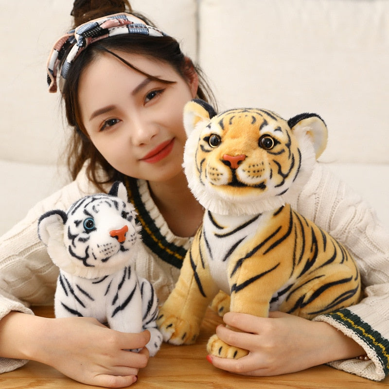 "Realistic Baby Tiger Doll - Shop Here"