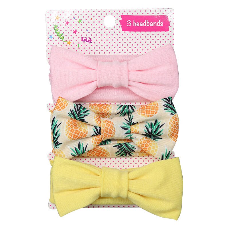 Soft Nylon Elastic Baby Headband Set: Stylish Bows for Newborn Girls - Everything Amazing