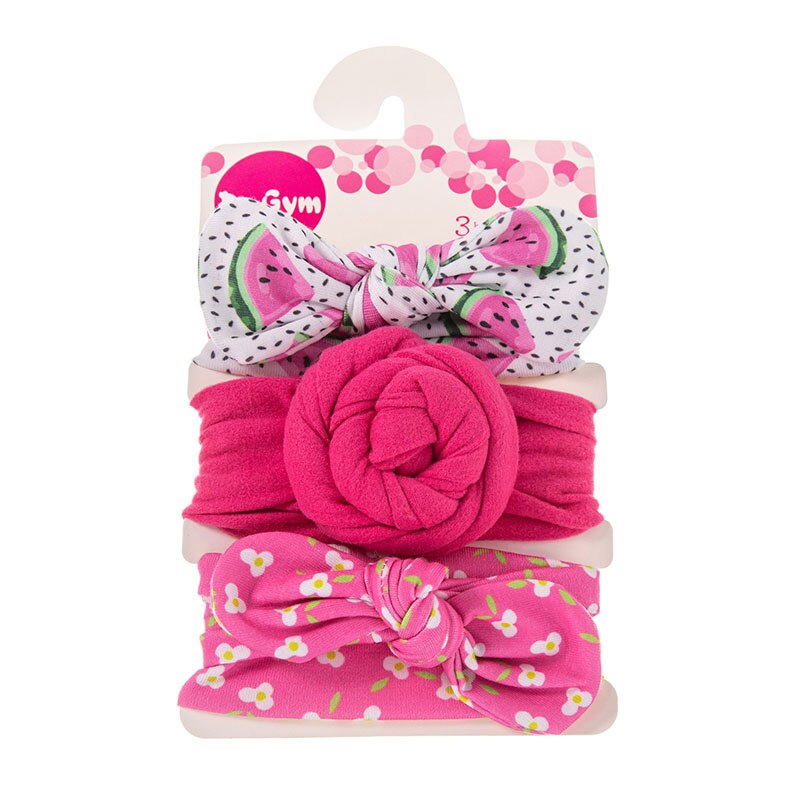 Soft Nylon Elastic Baby Headband Set: Stylish Bows for Newborn Girls - Everything Amazing