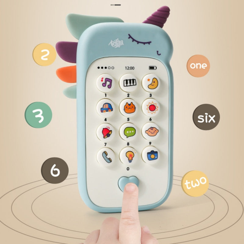 Baby Phone Toy: Music, Sound, and Teether for Fun and Educational Play - Everything Amazing