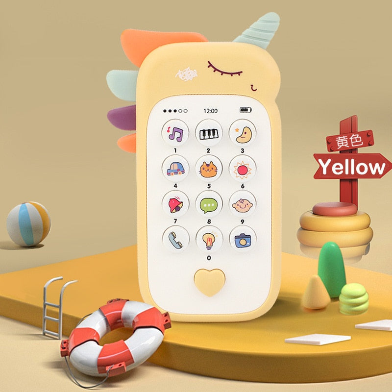 Baby Phone Toy: Music, Sound, and Teether for Fun and Educational Play - Everything Amazing