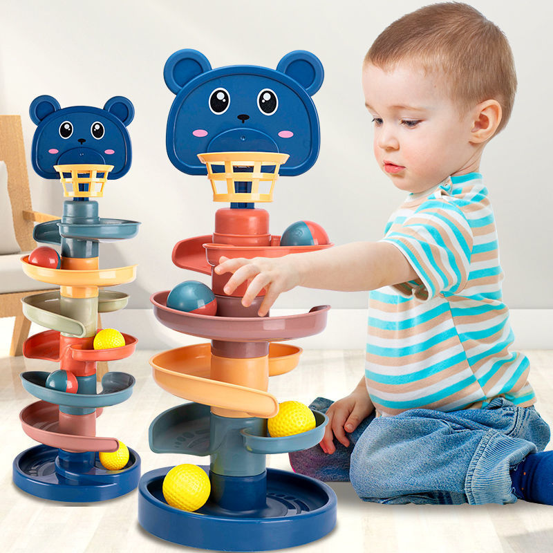 Rolling Ball Tower: Educational Stacking Toy for Babies and Kids - Everything Amazing