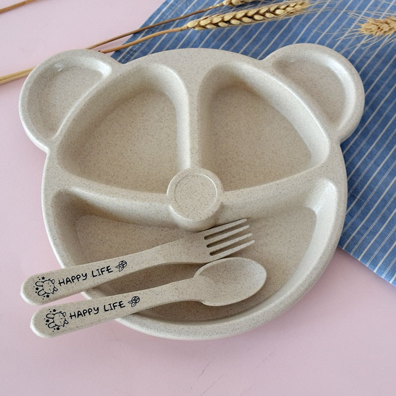 Baby plate and bowl set