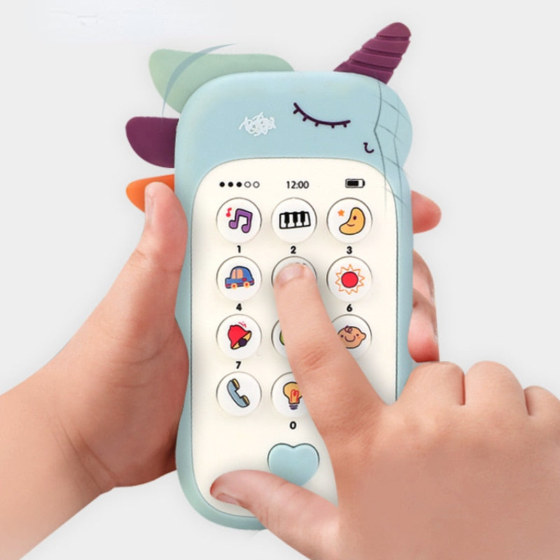 Baby Phone Toy: Music, Sound, and Teether for Fun and Educational Play - Everything Amazing