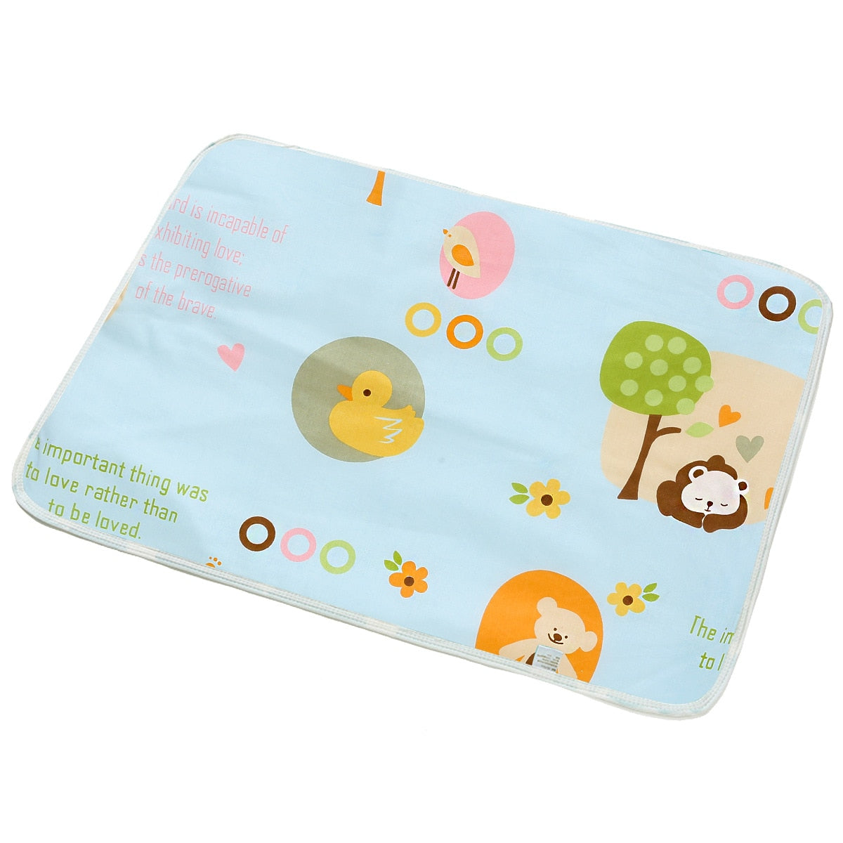 Low-cost waterproof diaper mat