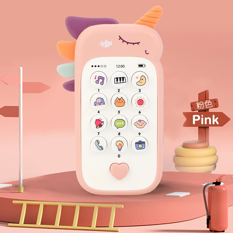Baby Phone Toy: Music, Sound, and Teether for Fun and Educational Play - Everything Amazing