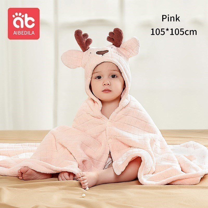 "Cozy Infant Bath Towel - Shop Here"