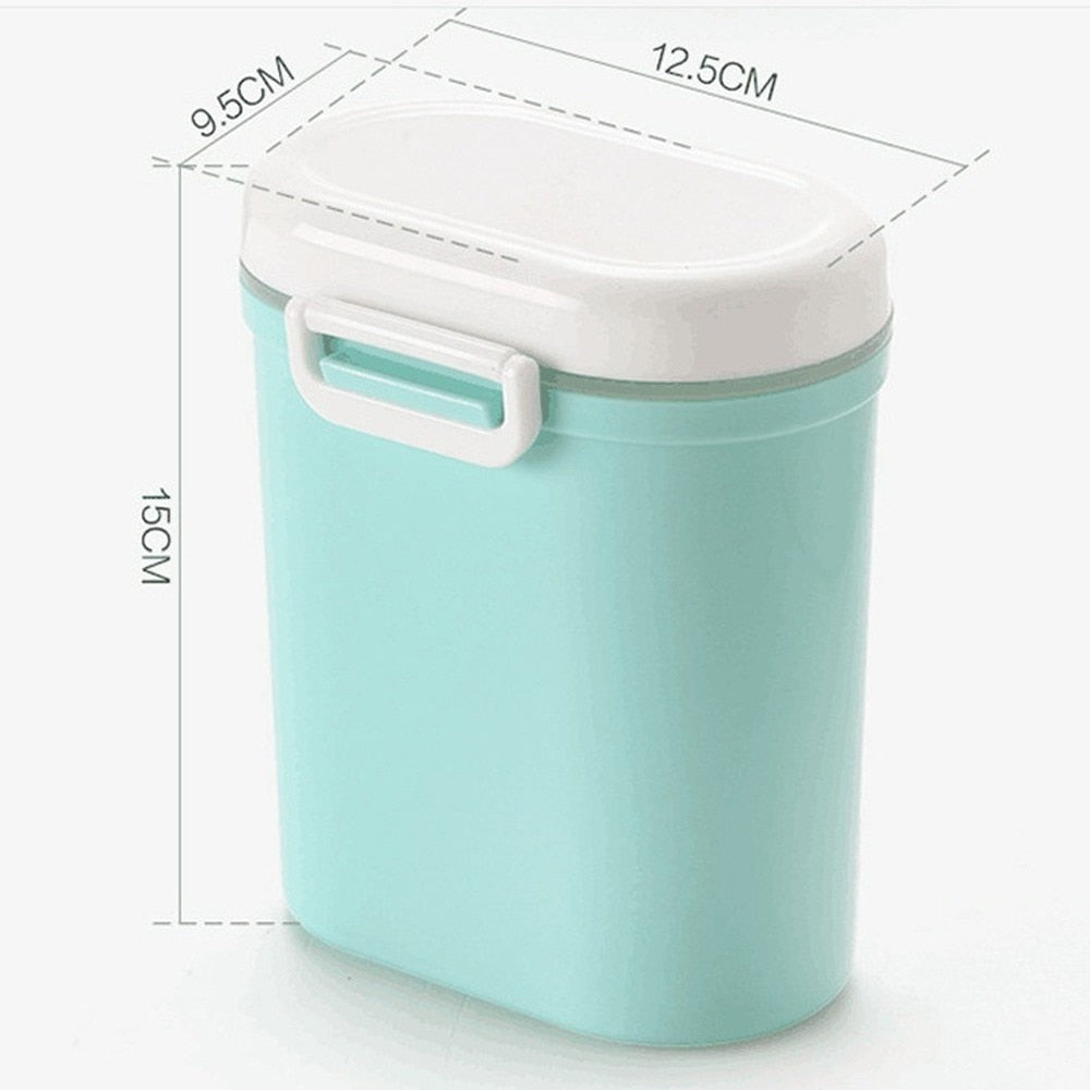 Blue Baby Milk Container