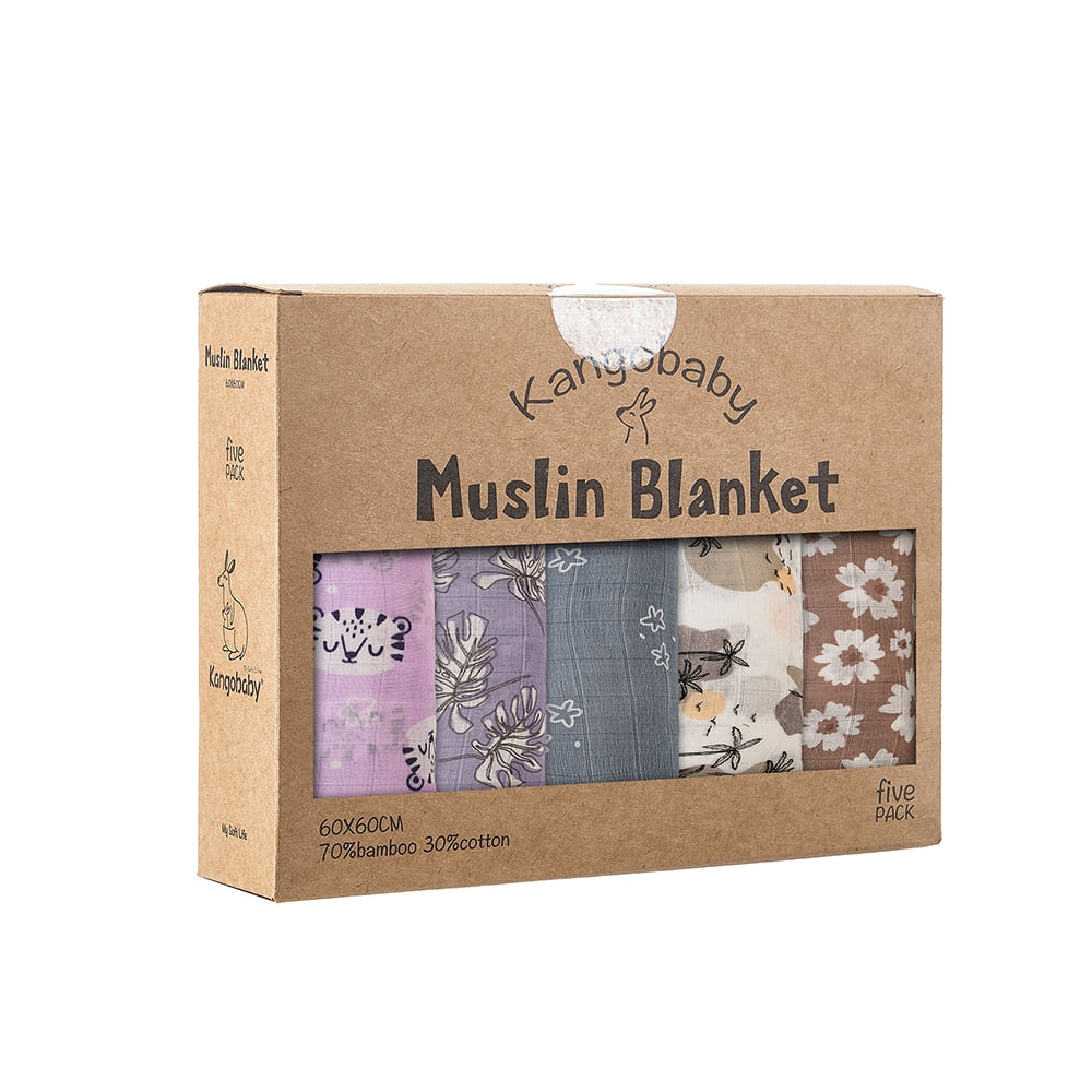 "Elegant Muslin Blanket Set - Everything Amazing"