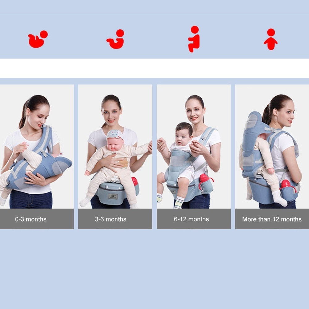 Foldable baby carrier