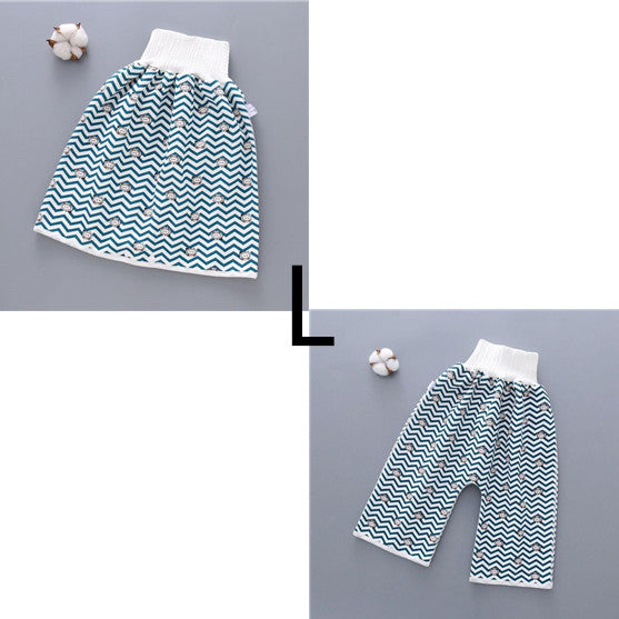 Eco-Friendly Cotton & Bamboo Baby Diaper Skirt | Soft, Absorbent, and Comfortable