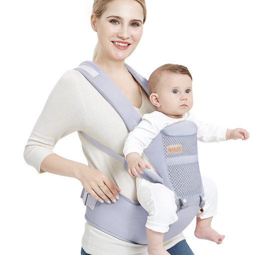 Adjustable baby carrier waist stool, ergonomic design, comfortable fit for parents with baby | Everything Amazing Shop