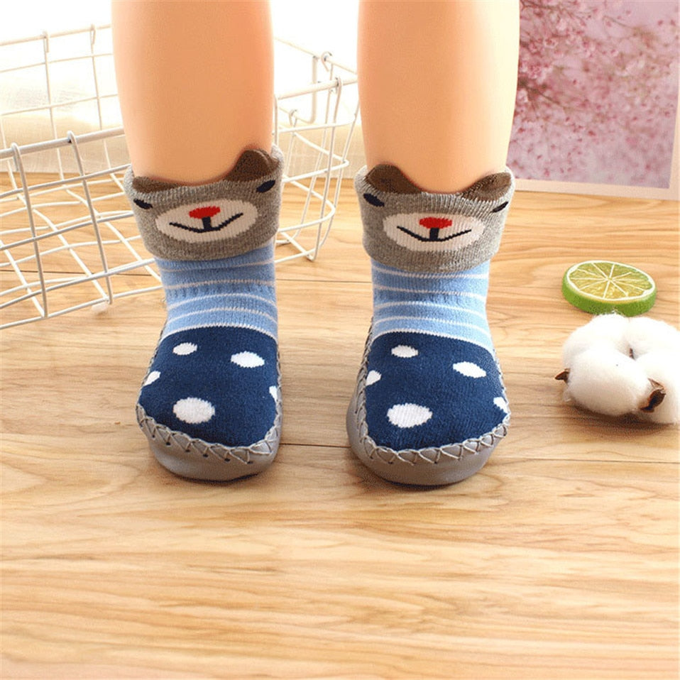 Anti-Slip Baby Socks with Rubber Soles for Newborn to 2 Years | Comfortable & Safe Feet Protection | Everything Amazing Shop