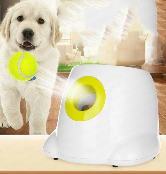 Automatic Dog Ball Launcher – Interactive Fetch Toy for Dogs with Adjustable Distance and Fun Play | Everything Amazing Shop