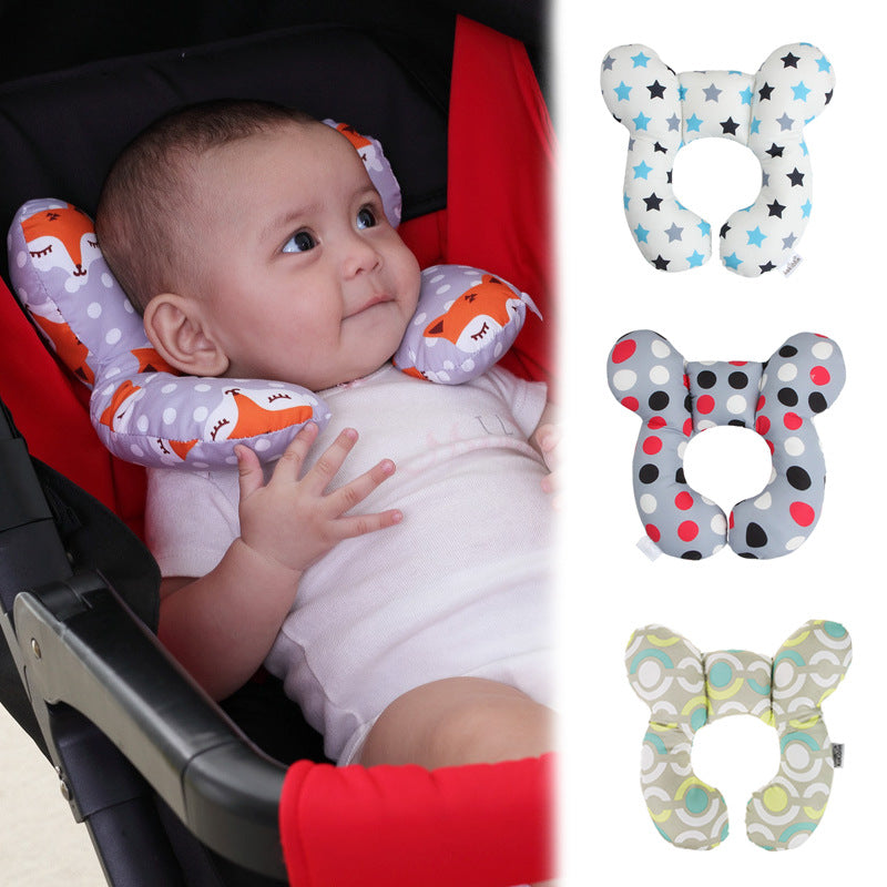  Baby Lounger Pillow Neck Protector for Stroller - Comfortable Head and Neck Support for Newborns | Everything Amazing Shop