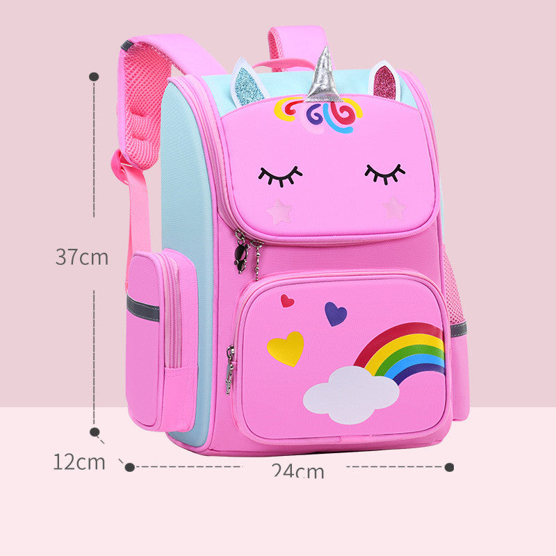 A variety of colorful and cute school bags for children, designed with fun patterns and durable materials. Perfect for carrying books and school supplies. Ideal for young kids to express their personality while staying organized and comfortable. EverythingAmazing Shop.