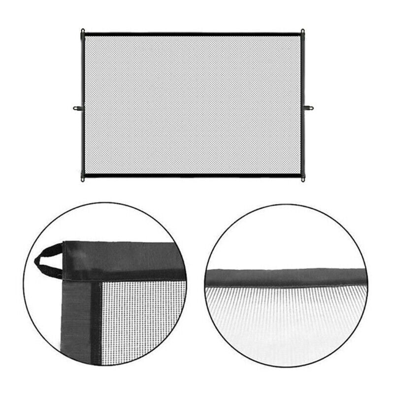 Portable Pet Isolation Mesh Safety Gate – No-Drill Dog & Cat Fence for Doors and Stairs