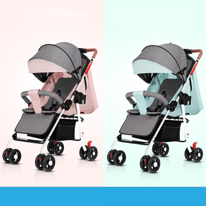 Portable & Foldable Baby Stroller – Lightweight, Travel-Friendly, Adjustable & Durable